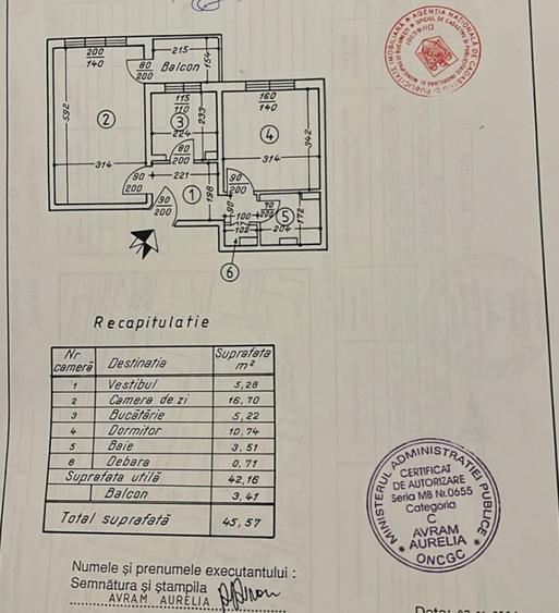 Apartament 2 camere-2 min metrou 1 Decembrie 1918-Comision 0%