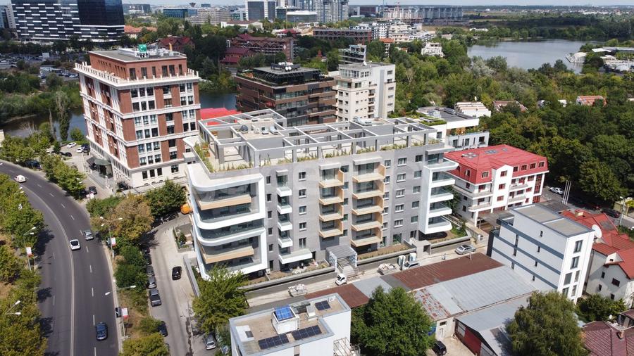 Lac Floreasca - Parc Verdi | 3 camere | 2 bai | 134mpc | orientare sud