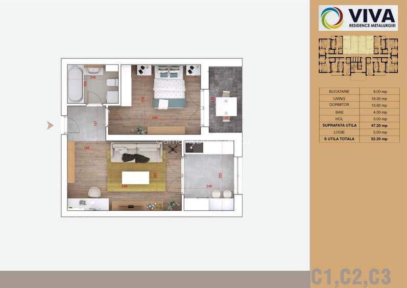 PRIMA ÎNCHIRIERE | TOTUL NOU | VIVA RESIDENCE – METALURGIEI PARK - 23