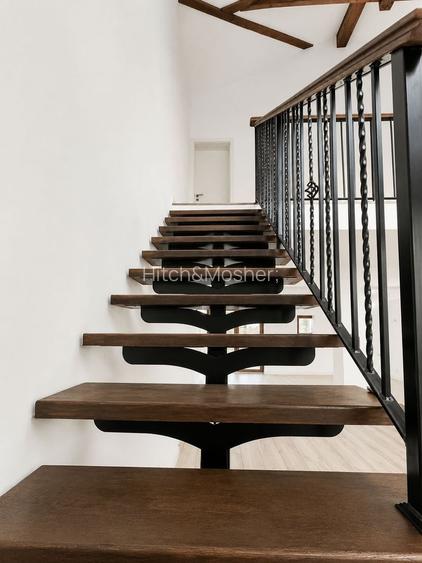 Casă individuală modernă | Spații vitrate generoase, compartimentare eficientă - 23