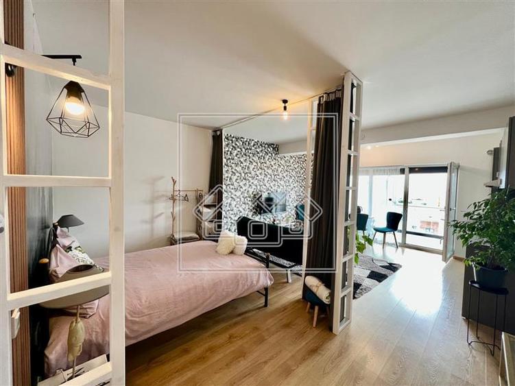 Garsoniera - 38 mp, balcon, parcare - Ansamblu nou