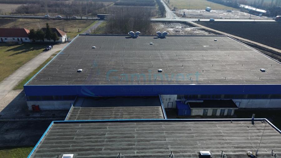 Hală Industrială de vanzare 6500 mp în Madaras la 30 km de Oradea, Bihor