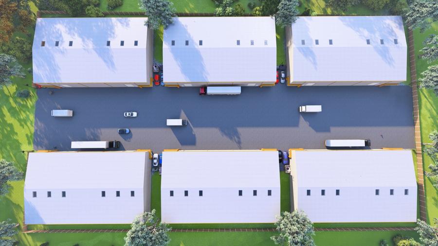 Hale Industriale de Vânzare în Afumați – Locație Premium în Centru Logistic!