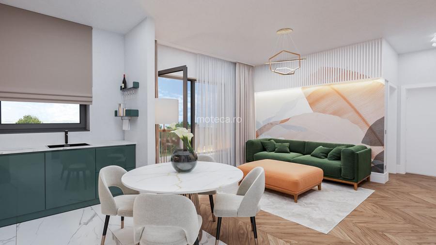 Apartament 2 camere- parcare- etaj superior- bloc nou - 5