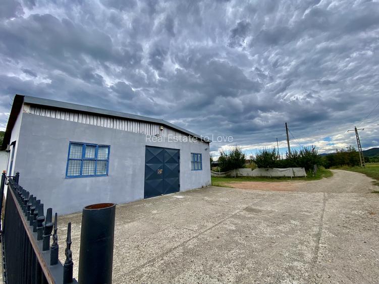 Spațiu Industrial, Logistic 2.500 mp, Teren 6.500 mp, Acces TIR, A7 Buzau