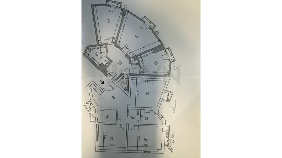 REA1022771 Apartament 6 camere l Rond Alba Iulia