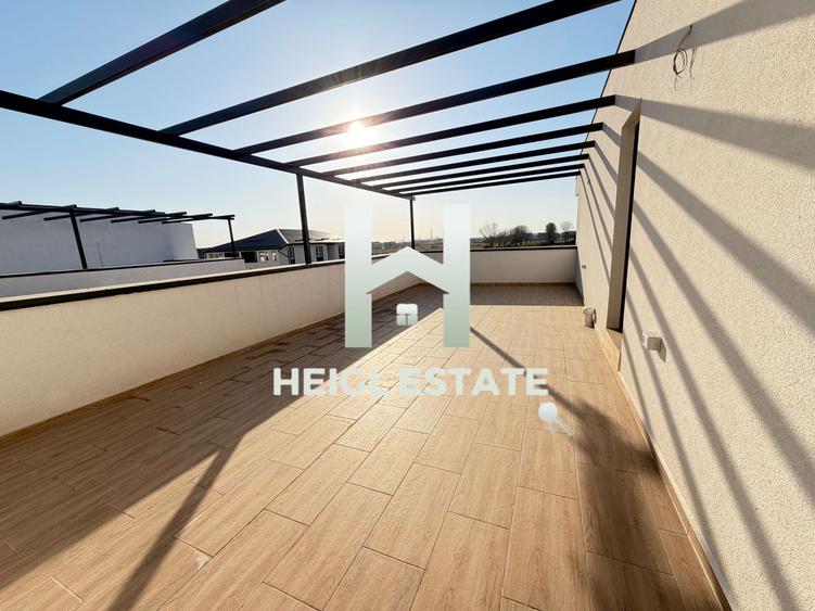 Apartament cu 2 camere si 45 mp terasa in zona Braytim
