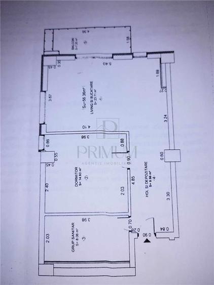 AEM - 2 Camere - Bloc nou - Etaj 2 cu LIFT -