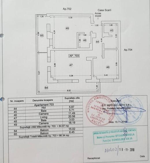 Mamaia zona Vega 3 camere 165000 euro
