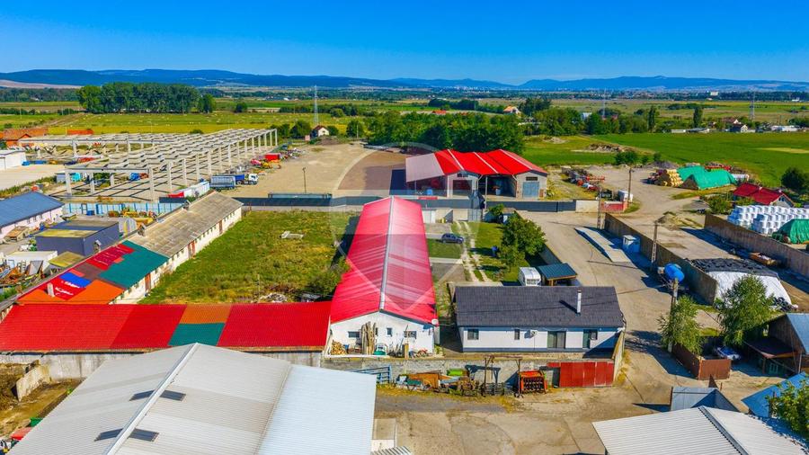 Hala de vanzare si casa pe acelasi teren- Comision 0%- Prejmer