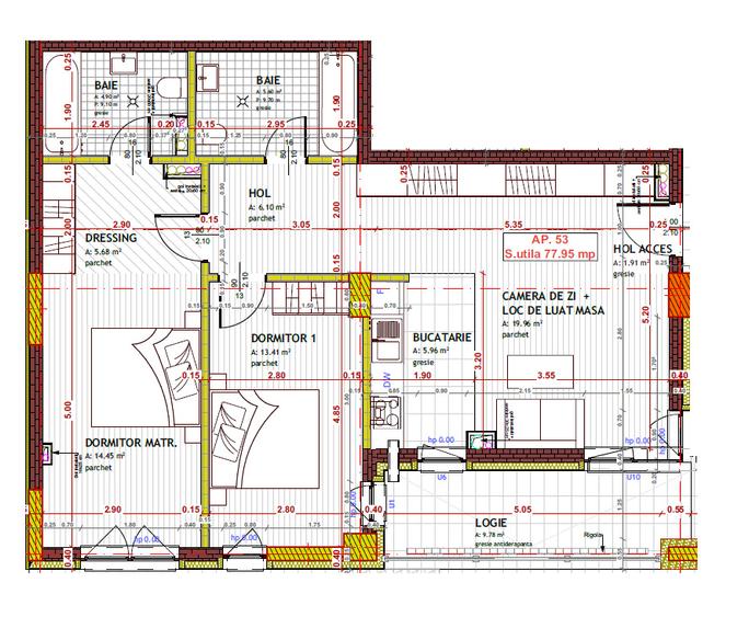 Apartament 3 camere | 2 băi | imobil nou | Tineretului, Florești