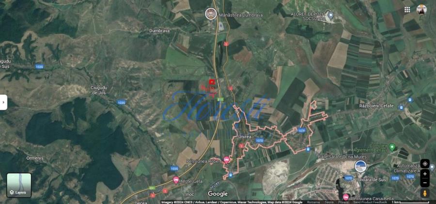Teren extravilan 14483mp langa Autostrada Apuseni