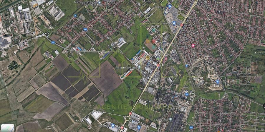 Zona industriala Freidorf. 4.345 mp. Timisoara.
