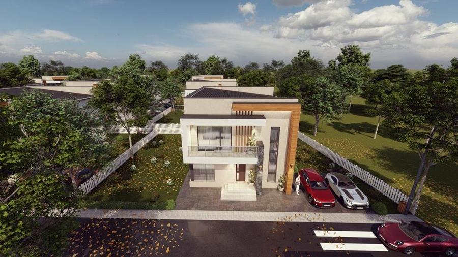 Teren cu proiect aprobat - 78 vile premium în Corbeanca