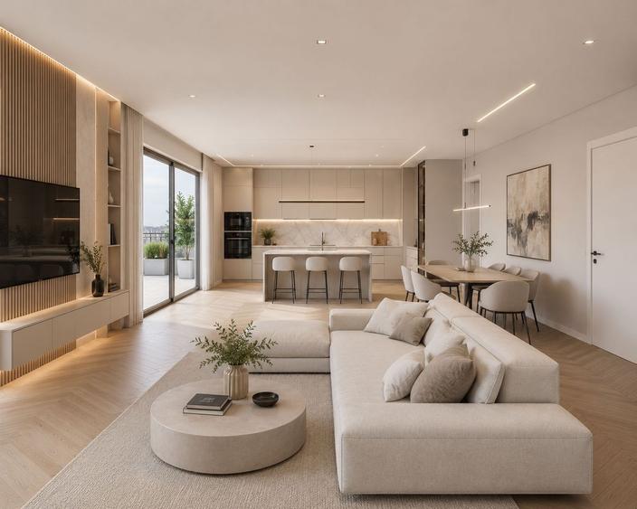 Penthouse | Mihai Bravu | 2 terase | Metrou | 214mp | EXCLUSIVIST 2026