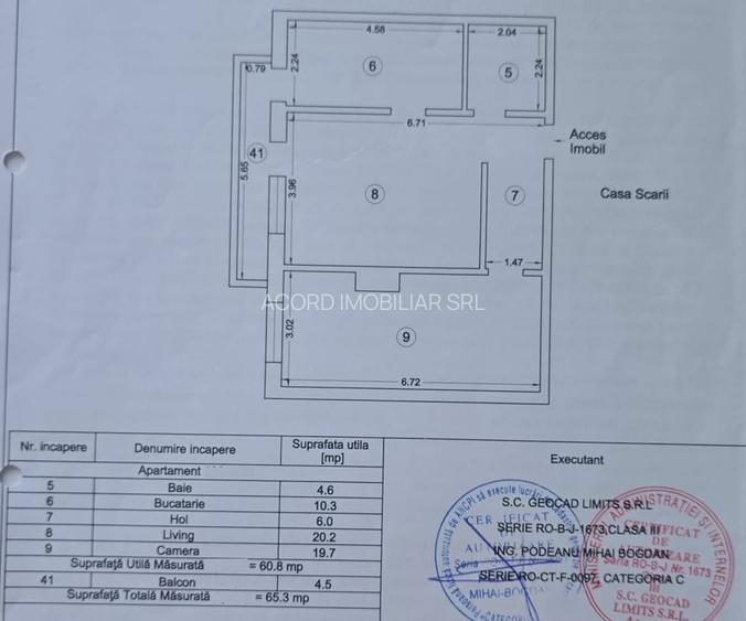 Apartament 2 camere cu loc de parcare Bratianu-Sabroso - 18