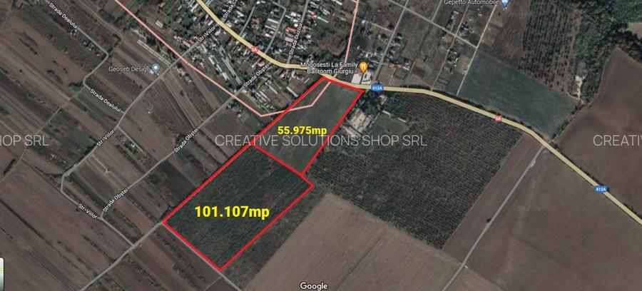 Teren 157.000mp Mogosesti | Giurgiu - 2