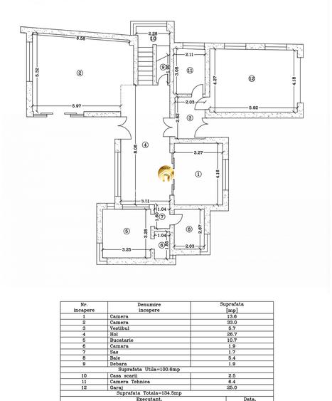 Vila Exclusivista in Baneasa - 6 camere - 620mp Teren! - 30