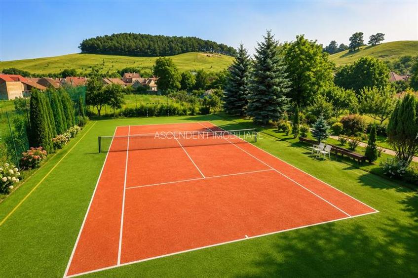 Hotel 3* + Pensiune 4*, piscina, teren tenis, 6.200mp parc privat +, Sanpetru, B - 26