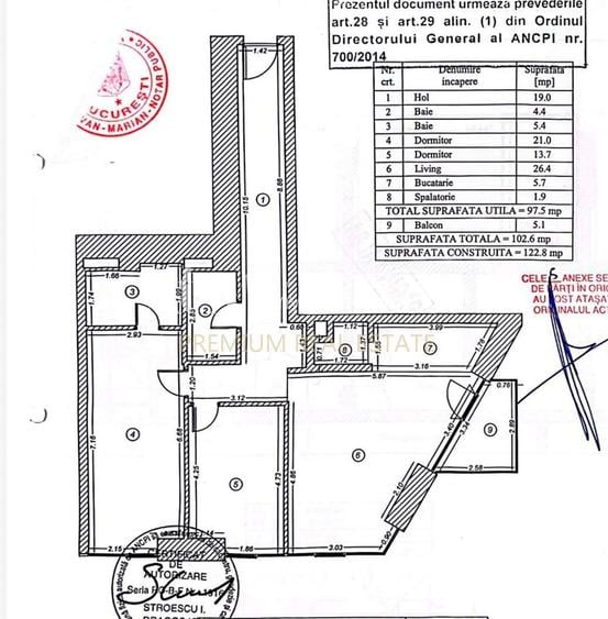 Apartament impresionant cu 3 camere MOBILAT PREMIUM, Parcare, boxa, terasa, OVP - 1