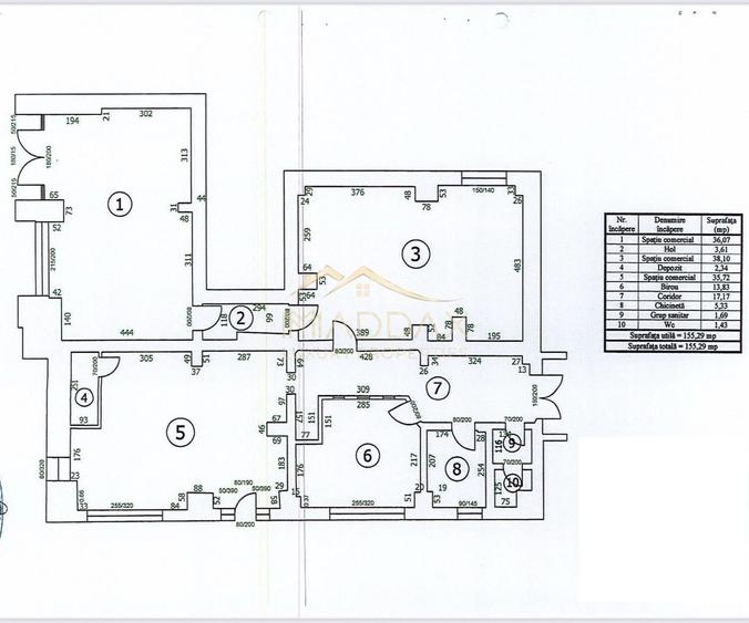 Spatiu Comercial Premium**Stradal**155 mp utili//Palatul Parlamentului