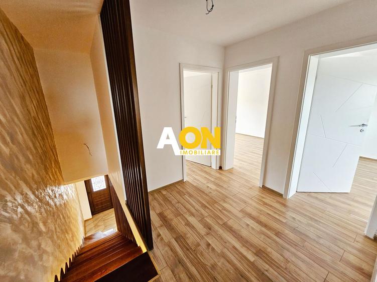 1/2 Duplex nou, 4 camere, finisat la cheie, 300 mp teren, zona Garii