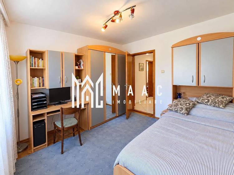 Apartament 3 camere I De inchiriat I 2 bai I 82 mp I Central