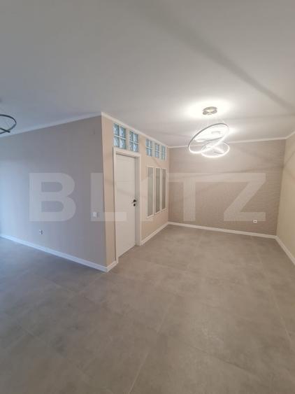 Apartament cu 3 camere, incalzire in pardoseala, terasa de 10 mp, zona centrala