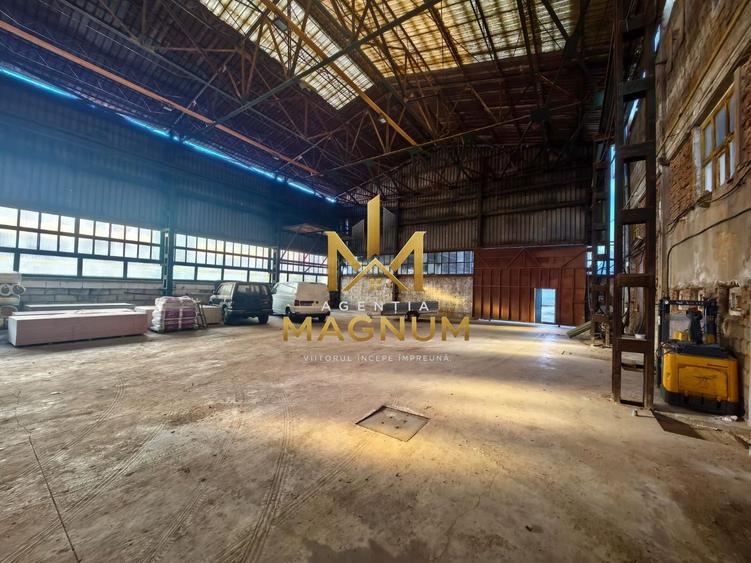 Hală industrială de închiriat cu pod rulant