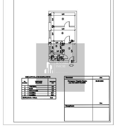 Apartament 2 camere Vitan/ Banu Udrea, centrala