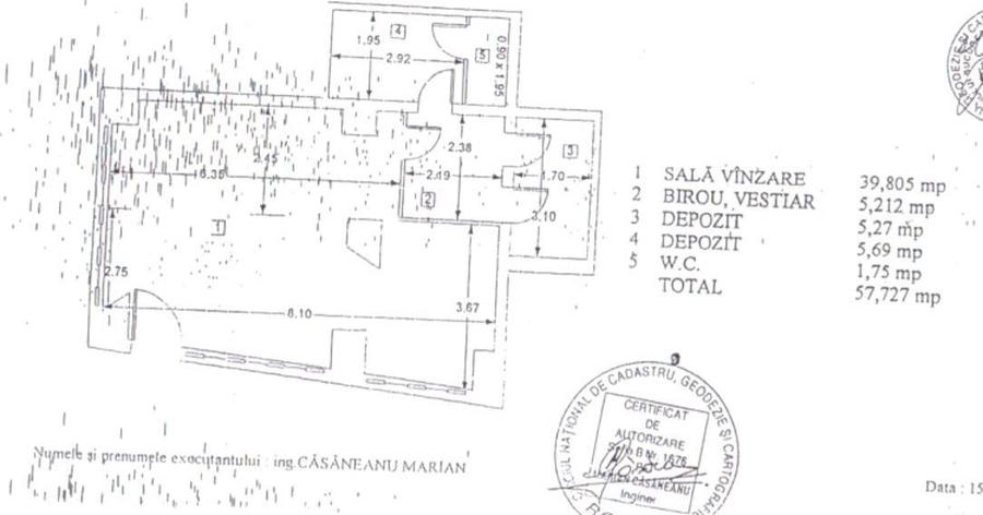 Magheru Lido spațiu comercial 116 mp, parter + subsol, vitrină - 3