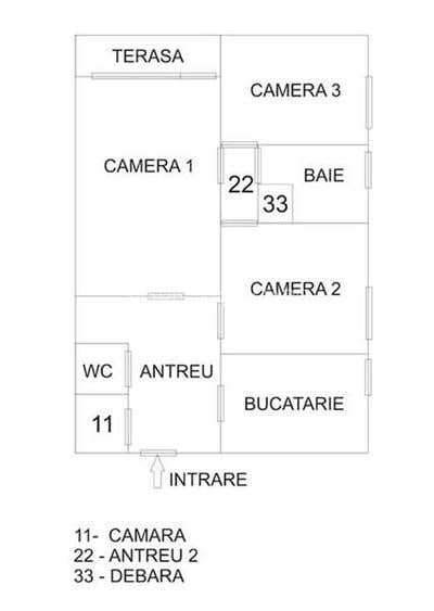 Apartament 3 camere 70 mp etaj 2 - Cornisa UMF Spitale - 8