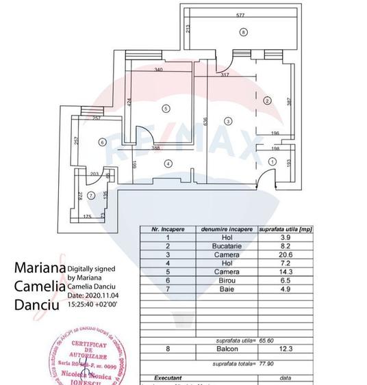 Apartament 3 camere Aviatiei Tower Mobilat si Utilat - Faza 1
