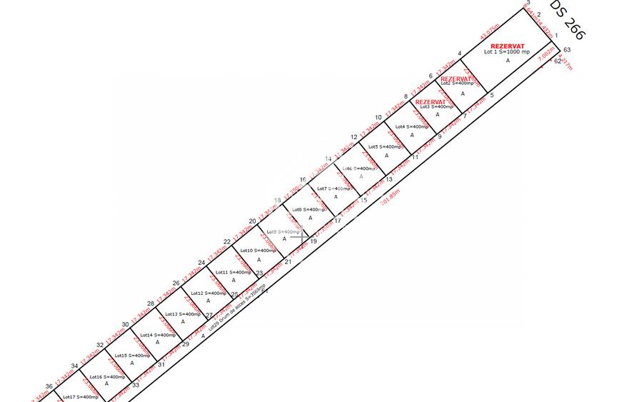 Oportunitate Investiție/Construcție: Loturi 400mp Creața(Dascălu) | Acces DC185 - 2