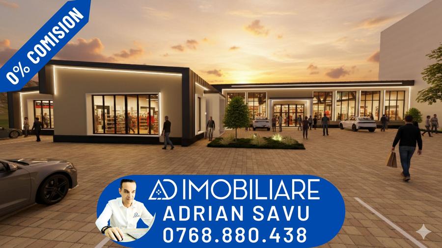 Spațiu comercial de închiriat – 1000 mp, Calea București