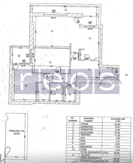 VANZARE 3 CAMERE | 96MP | PARCARE | MOBILAT-UTILAT | DOMENII-PAJURA - 1