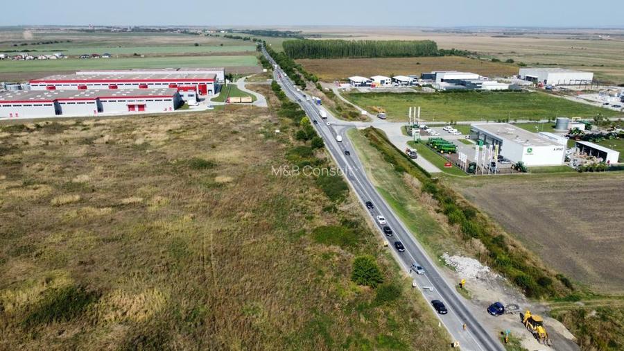 Parcele de teren de vanzare- PUZ industrial - Sanandrei - 4