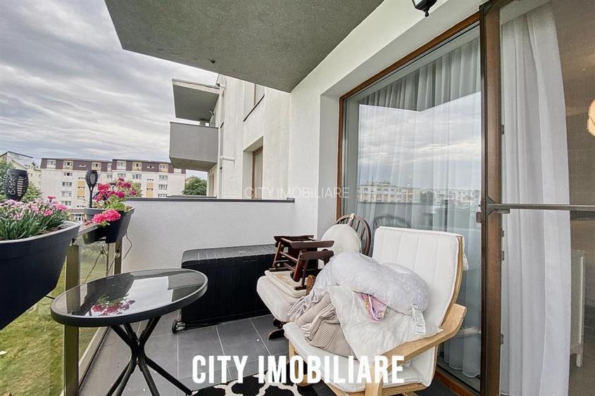 Apartament 2 camere, S-58mp+2 balcoane, bloc nou, Intre Lacuri - 5