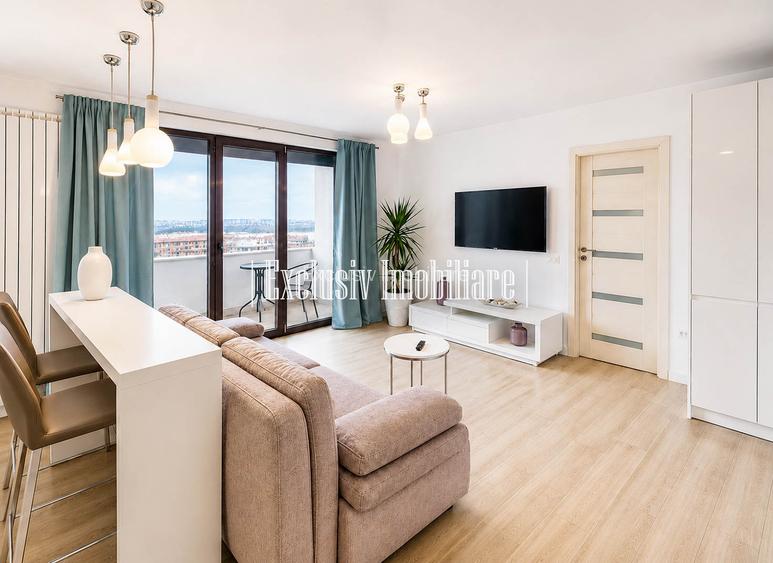 Vedere la Lac! Apartament cu 2 bai - Plaja Reyna - Parcare Privata Acoperita - 7