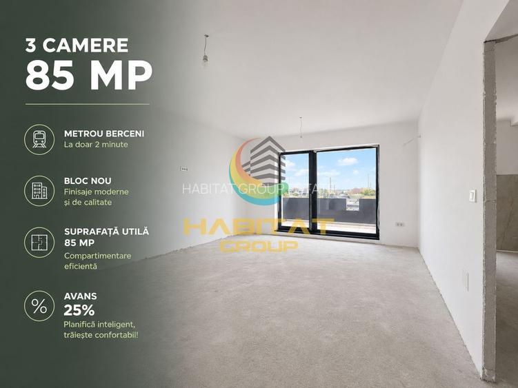 Vânzare Apartament 3 camere 85 mp | Metrou Berceni | Popești Leordeni - 2
