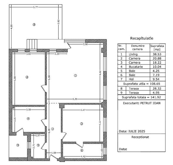 Apartament 3 Camere Premium | Baneasa | Parter | 142 mp Utili