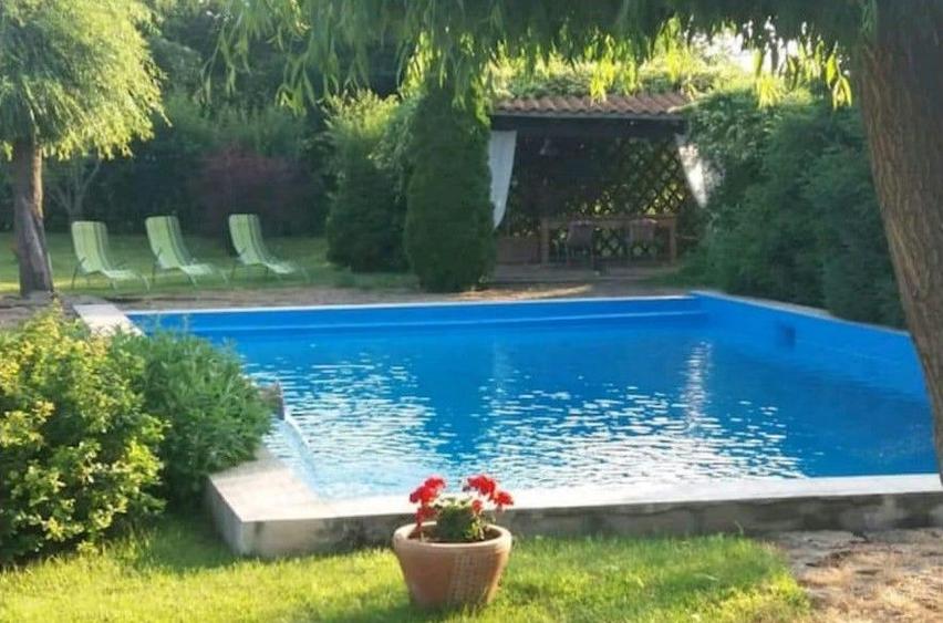 Vila stil mediteraneean cu piscina -8 camere - Ghermănești