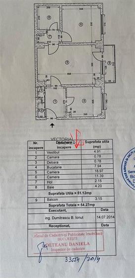 2 camere Titan Costin Georgian oferta rara!