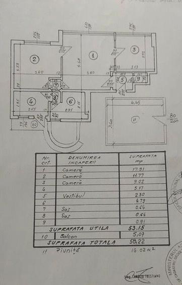 Tineretului | 3 camere | et 2 | 59mp + boxa | 125.000 euro