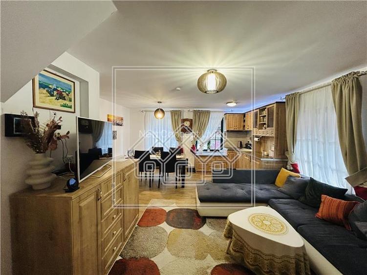 Casa moderna, mobilata si utilata, teren de 309 mp - Cisnadioara - 2