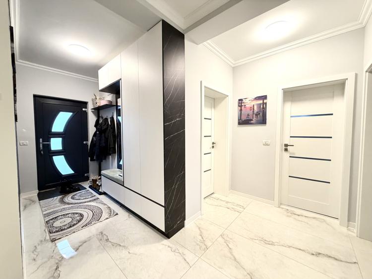 Duplex modern 3 camere, 80 mp utili, 414 mp teren - Mosnita Noua