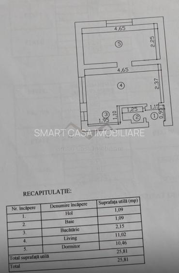 Apartament 2 camere ND confort redus - 7