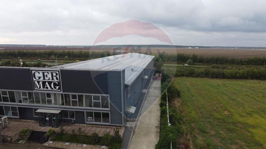 Spațiu industrial, hala, depozit logistic showroom si birouri premium