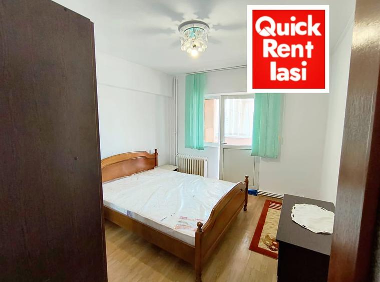 Centru Gara Langa UMF Si UAIC Apartament 3Camere Decomandat De Inchiriat