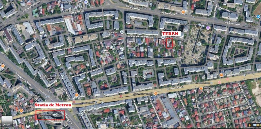 Proprietar - Teren 532 mp, FS 14.13m, Piata Iancului - 4